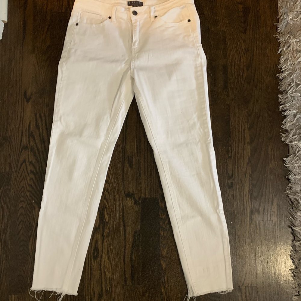 Highline white skinny jeans